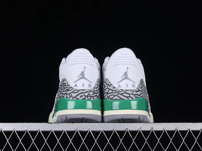 All categories Air Jordan Jordan series basketball shoes Air Jordan 3 Air Jordan 3 Retro "Lucky Green" AJ3 Joe 3 white green cement CK9246-136